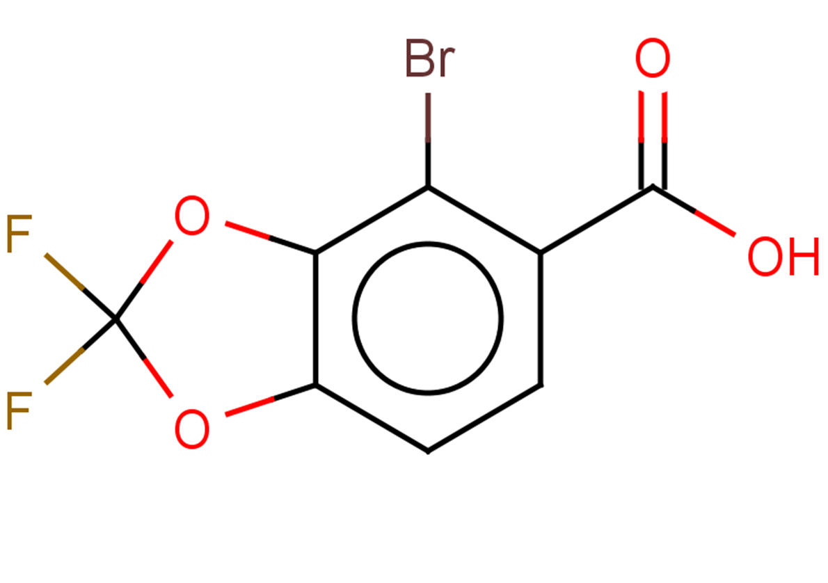 4-bromo-2,2-difluoro-1,3-dioxaindane-5-carboxylic acid