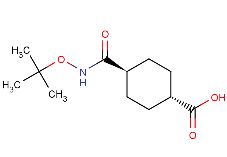 (1r,4r)-4-[(tert-butoxy)carbamoyl]cyclohexane-1-carboxylic acid, trans