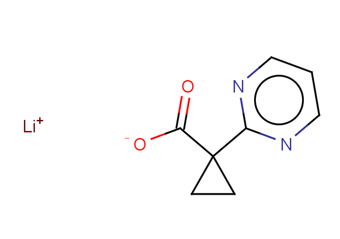 lithium(1+) 1-(pyrimidin-2-yl)cyclopropane-1-carboxylate