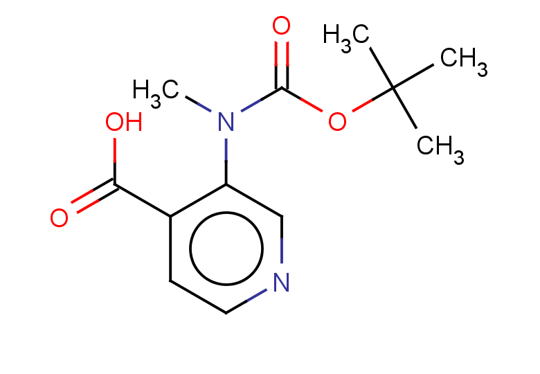 3-{[(tert-butoxy)carbonyl](methyl)amino}pyridine-4-carboxylic acid