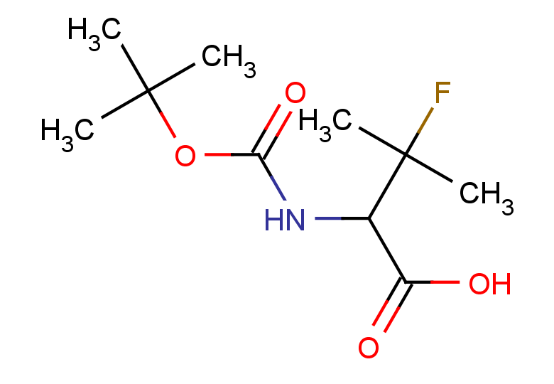 2-{[(tert-butoxy)carbonyl]amino}-3-fluoro-3-methylbutanoic acid