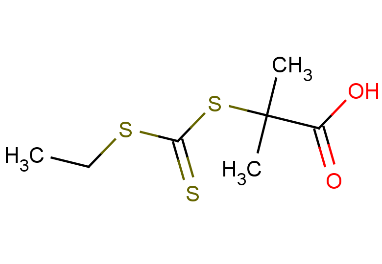 2-{[(ethylsulfanyl)methanethioyl]sulfanyl}-2-methylpropanoic acid