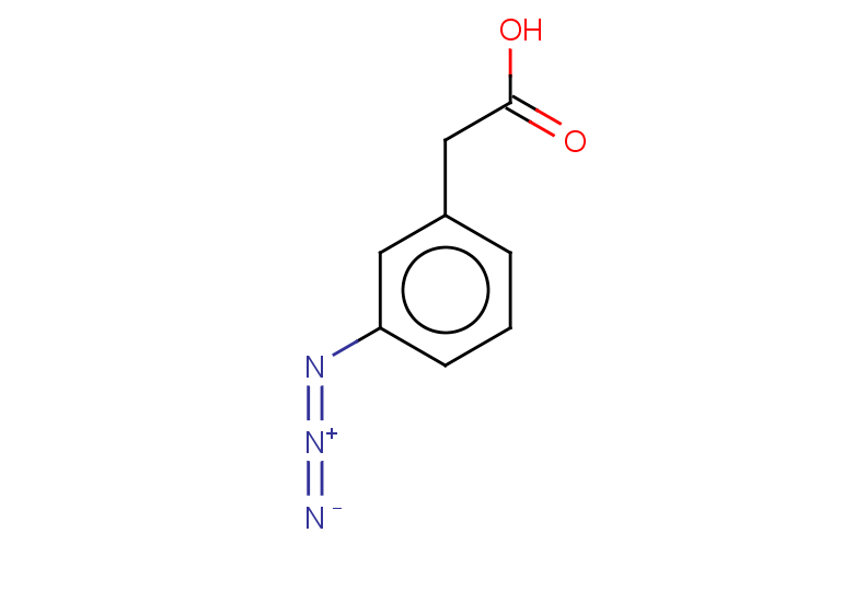2-(3-azidophenyl)acetic acid