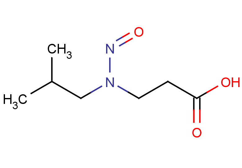 3-[(2-methylpropyl)(nitroso)amino]propanoic acid