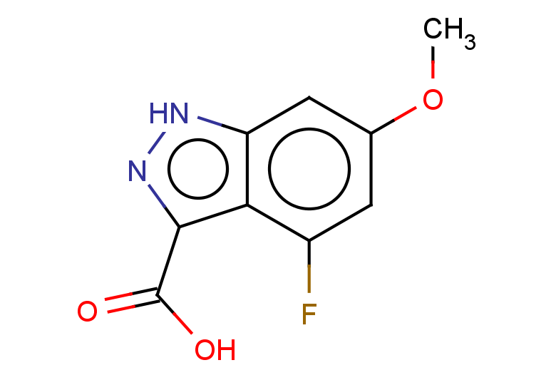 4-fluoro-6-methoxy-1H-indazole-3-carboxylic acid