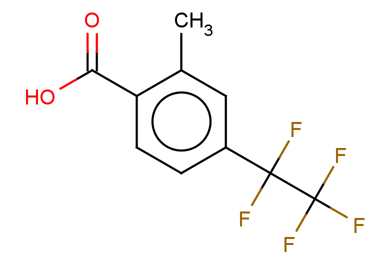 2-methyl-4-(1,1,2,2,2-pentafluoroethyl)benzoic acid