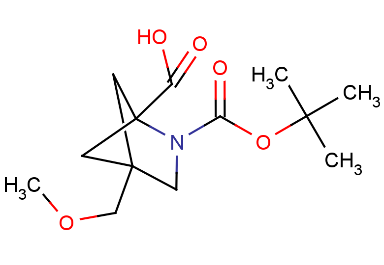 2-[(tert-butoxy)carbonyl]-4-(methoxymethyl)-2-azabicyclo[2.1.1]hexane-1-carboxylic acid