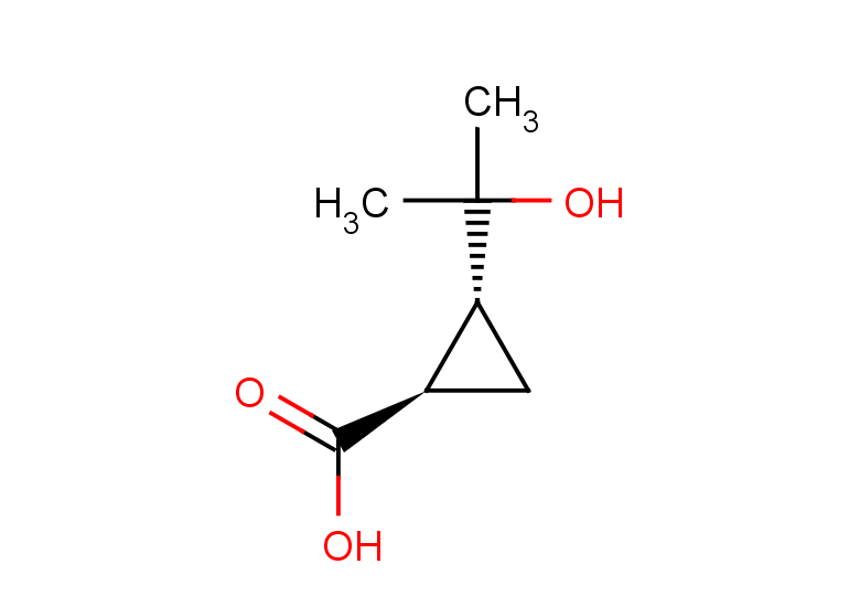 rac-(1R,2R)-2-(2-hydroxypropan-2-yl)cyclopropane-1-carboxylic acid, trans