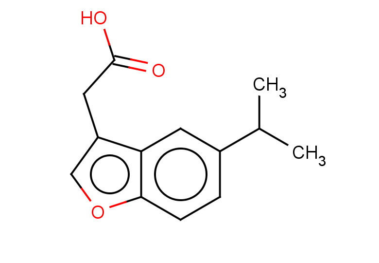 2-[5-(propan-2-yl)-1-benzofuran-3-yl]acetic acid