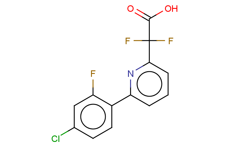 2-[6-(4-chloro-2-fluorophenyl)pyridin-2-yl]-2,2-difluoroacetic acid