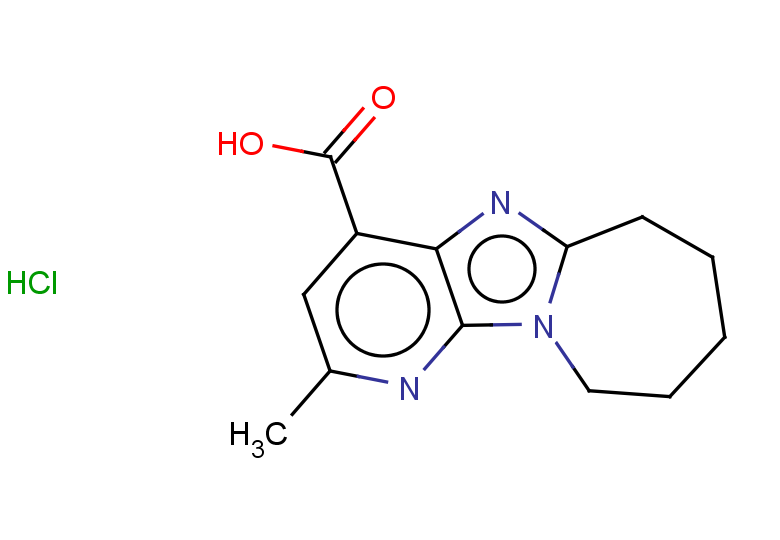 4-methyl-1,3,8-triazatricyclo[7.5.0.0,2,7]tetradeca-2,4,6,8-tetraene-6-carboxylic acid hydrochloride