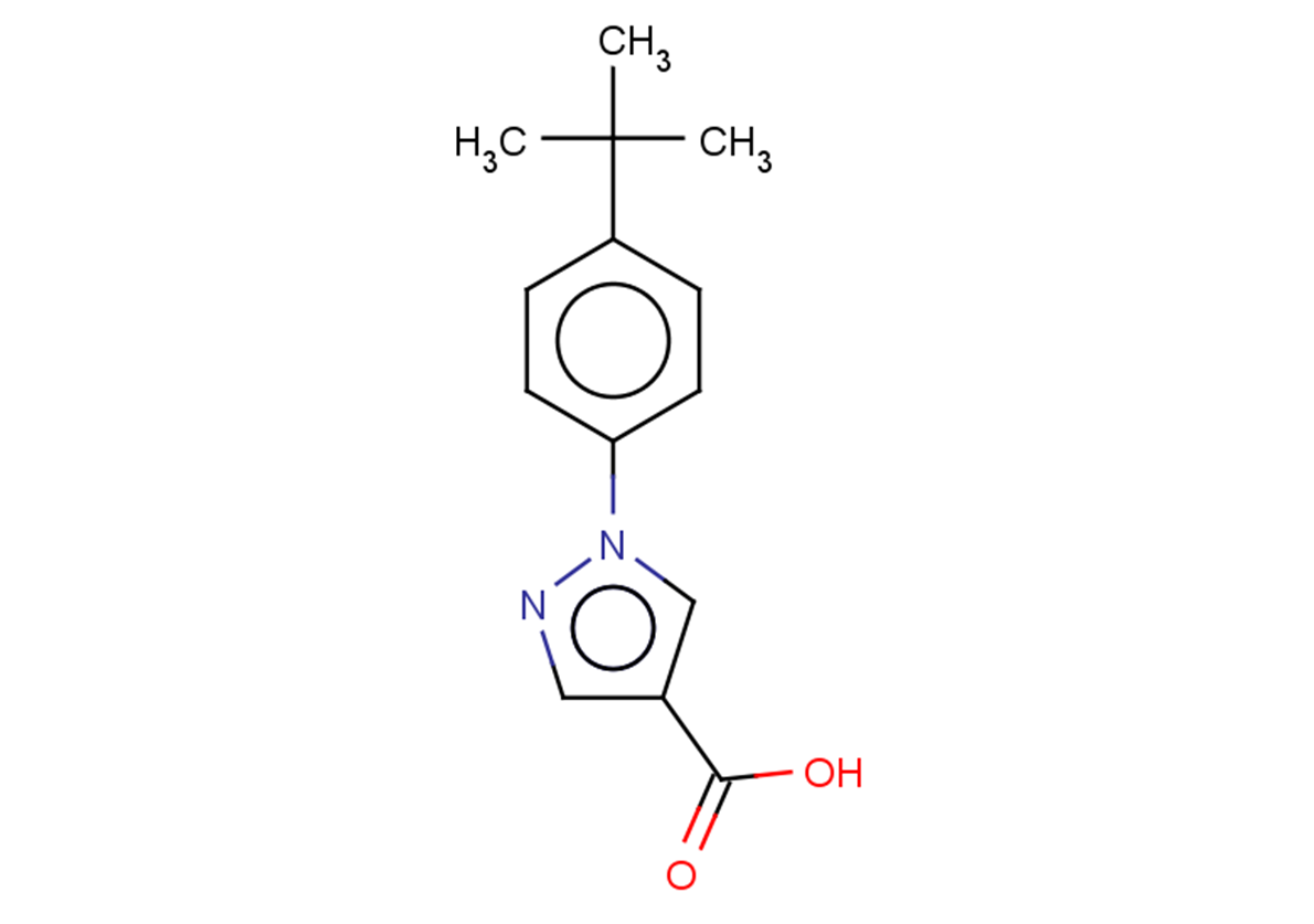 1-(4-tert-butylphenyl)-1H-pyrazole-4-carboxylic acid