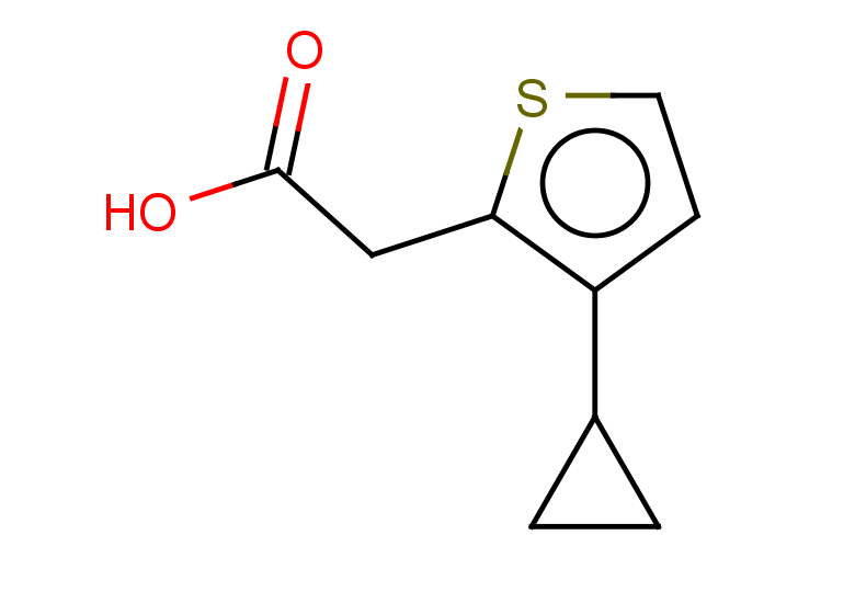 2-(3-cyclopropylthiophen-2-yl)acetic acid