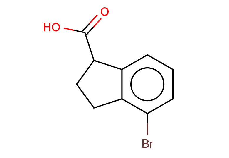 4-bromo-2,3-dihydro-1H-indene-1-carboxylic acid