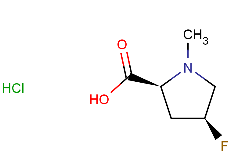 (2S,4S)-4-fluoro-1-methylpyrrolidine-2-carboxylic acid hydrochloride