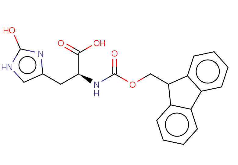 (2S)-2-({[(9H-fluoren-9-yl)methoxy]carbonyl}amino)-3-(2-hydroxy-1H-imidazol-4-yl)propanoic acid