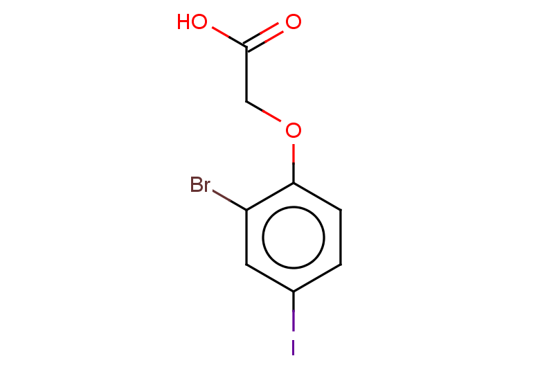 2-(2-bromo-4-iodophenoxy)acetic acid