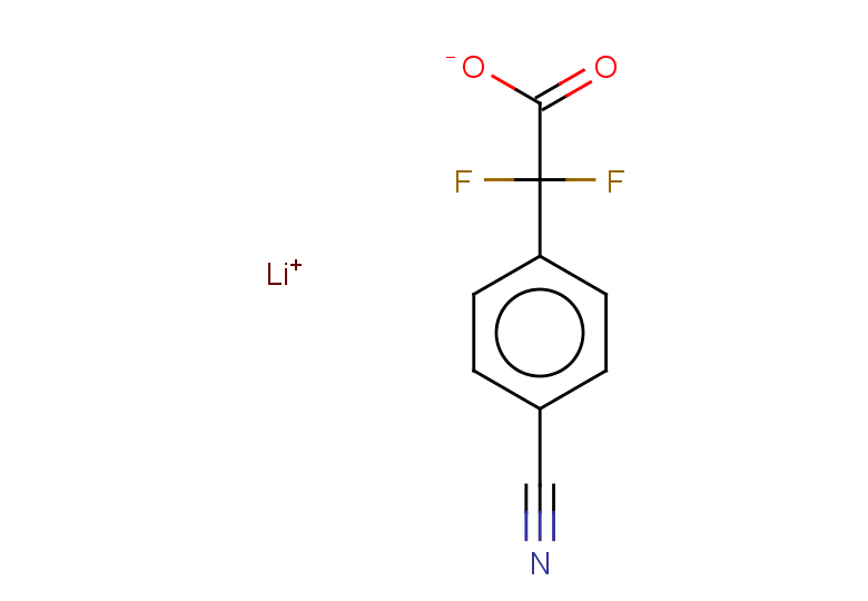 lithium(1+) 2-(4-cyanophenyl)-2,2-difluoroacetate