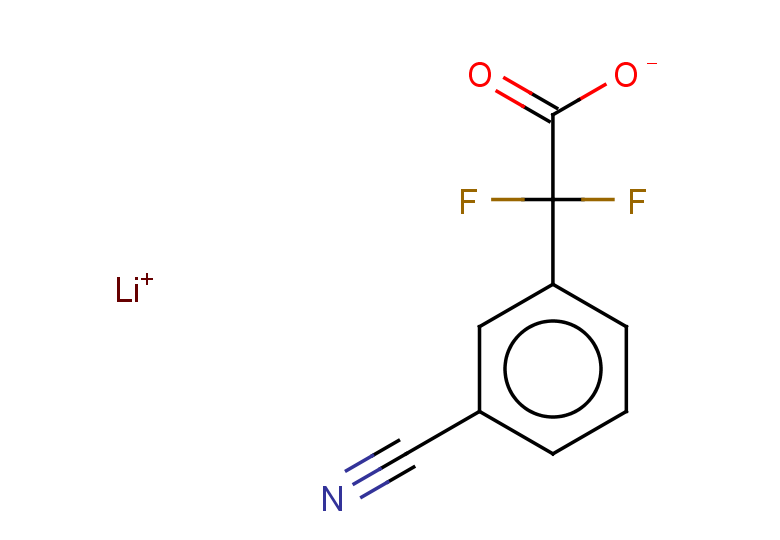 lithium(1+) 2-(3-cyanophenyl)-2,2-difluoroacetate