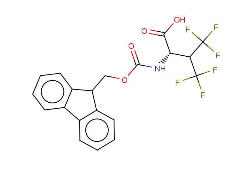 (2S)-2-({[(9H-fluoren-9-yl)methoxy]carbonyl}amino)-4,4,4-trifluoro-3-(trifluoromethyl)butanoic acid