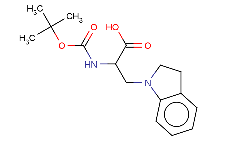 2-{[(tert-butoxy)carbonyl]amino}-3-(2,3-dihydro-1H-indol-1-yl)propanoic acid
