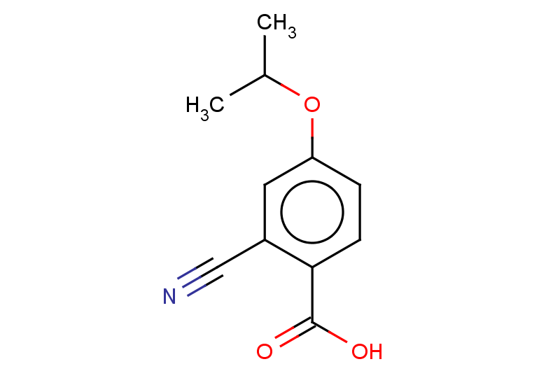 2-cyano-4-(propan-2-yloxy)benzoic acid