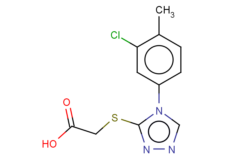 2-{[4-(3-chloro-4-methylphenyl)-4H-1,2,4-triazol-3-yl]sulfanyl}acetic acid