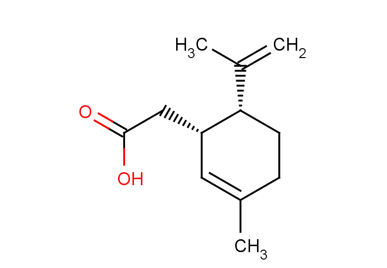 2-[(1S,6R)-3-methyl-6-(prop-1-en-2-yl)cyclohex-2-en-1-yl]acetic acid