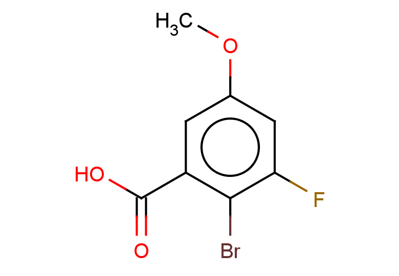 2-bromo-3-fluoro-5-methoxybenzoic acid