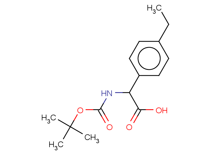 2-{[(tert-butoxy)carbonyl]amino}-2-(4-ethylphenyl)acetic acid