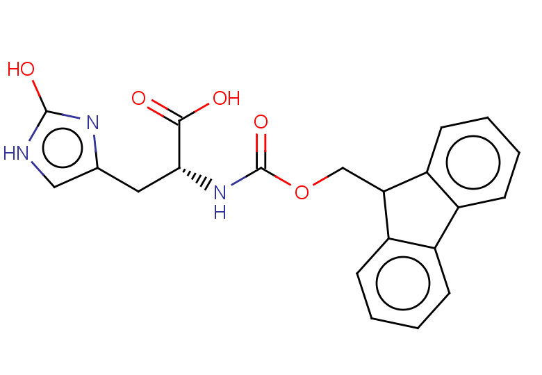 (2R)-2-({[(9H-fluoren-9-yl)methoxy]carbonyl}amino)-3-(2-hydroxy-1H-imidazol-4-yl)propanoic acid