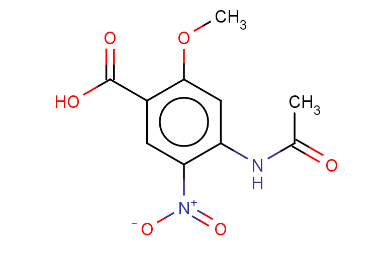 4-acetamido-2-methoxy-5-nitrobenzoic acid