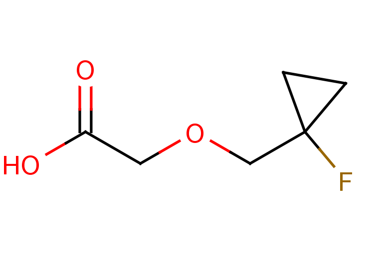 2-[(1-fluorocyclopropyl)methoxy]acetic acid