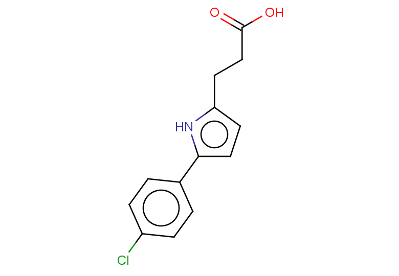 3-[5-(4-chlorophenyl)-1H-pyrrol-2-yl]propanoic acid