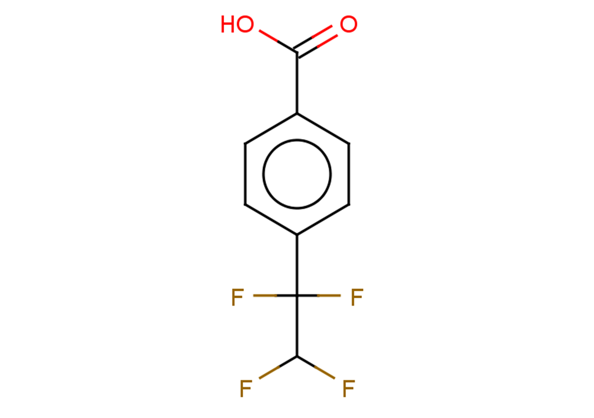 4-(1,1,2,2-tetrafluoroethyl)benzoic acid