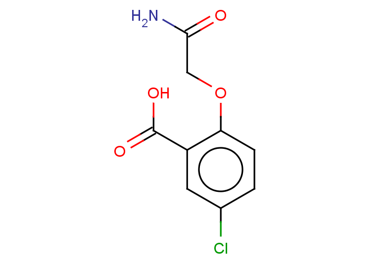 2-(carbamoylmethoxy)-5-chlorobenzoic acid