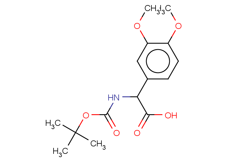 2-{[(tert-butoxy)carbonyl]amino}-2-(3,4-dimethoxyphenyl)acetic acid