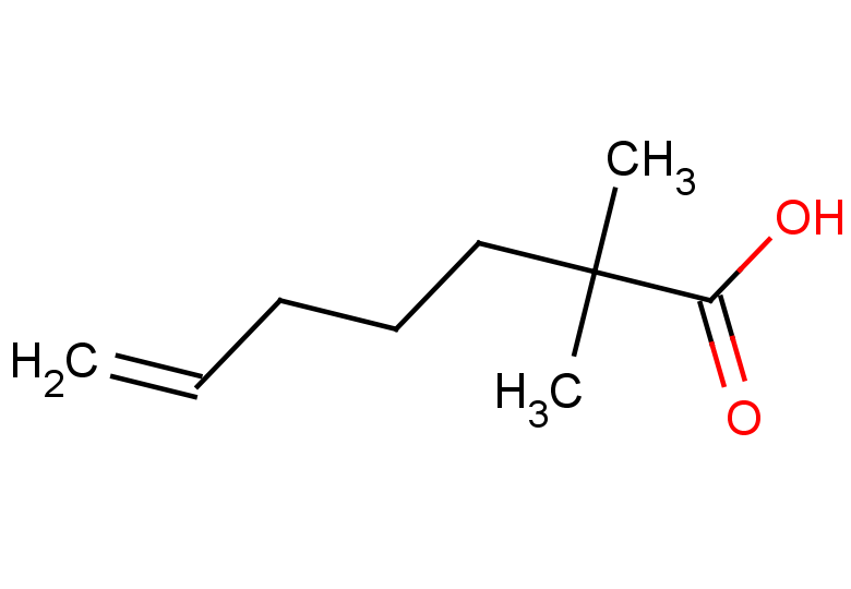 2,2-dimethylhept-6-enoic acid