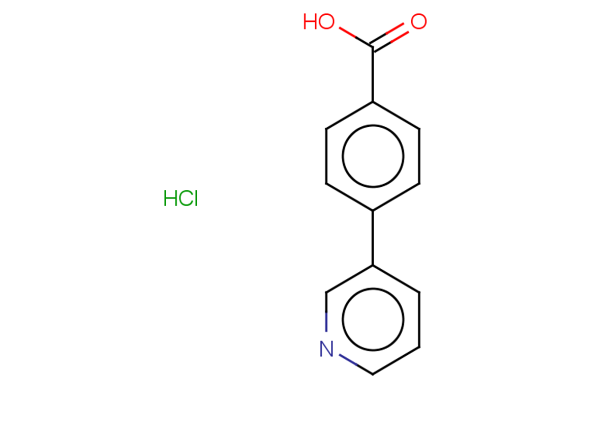 4-(pyridin-3-yl)benzoic acid hydrochloride
