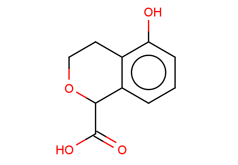 5-hydroxy-3,4-dihydro-1H-2-benzopyran-1-carboxylic acid