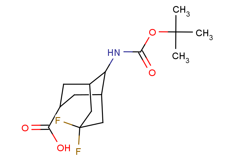 9-{[(tert-butoxy)carbonyl]amino}-7,7-difluorobicyclo[3.3.1]nonane-3-carboxylic acid