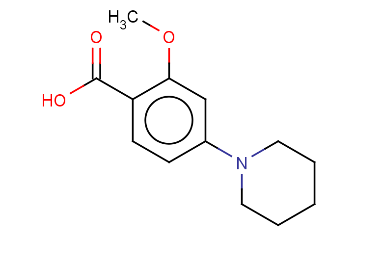 2-methoxy-4-(piperidin-1-yl)benzoic acid