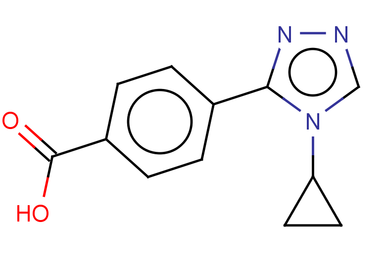 4-(4-cyclopropyl-4H-1,2,4-triazol-3-yl)benzoic acid