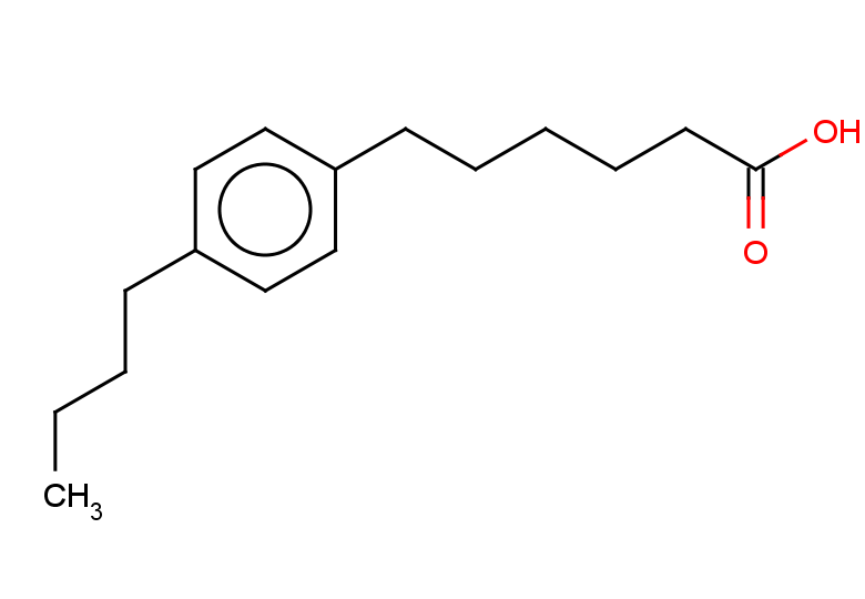 6-(4-butylphenyl)hexanoic acid