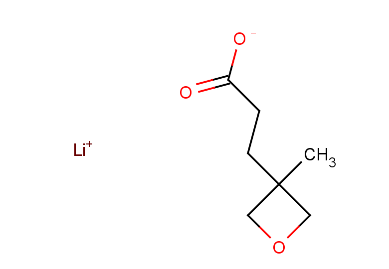 lithium(1+) 3-(3-methyloxetan-3-yl)propanoate