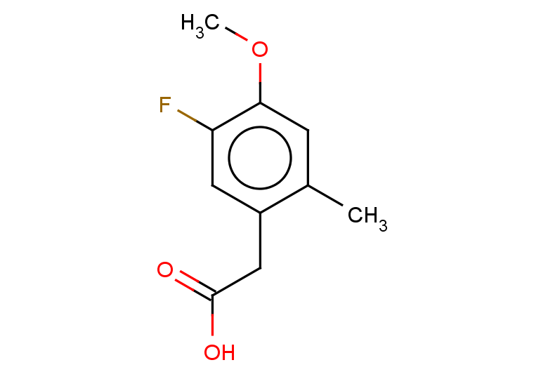 2-(5-fluoro-4-methoxy-2-methylphenyl)acetic acid