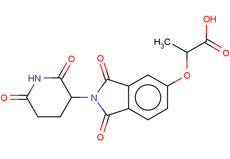 2-{[2-(2,6-dioxopiperidin-3-yl)-1,3-dioxo-2,3-dihydro-1H-isoindol-5-yl]oxy}propanoic acid