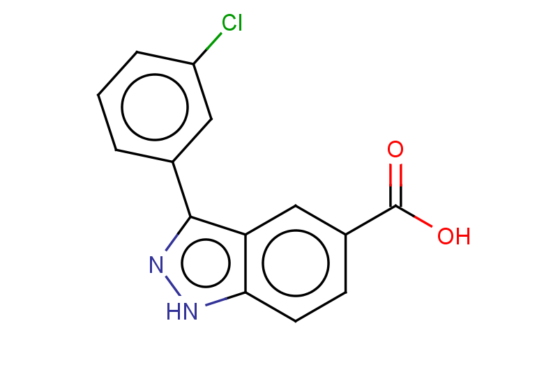 3-(3-chlorophenyl)-1H-indazole-5-carboxylic acid