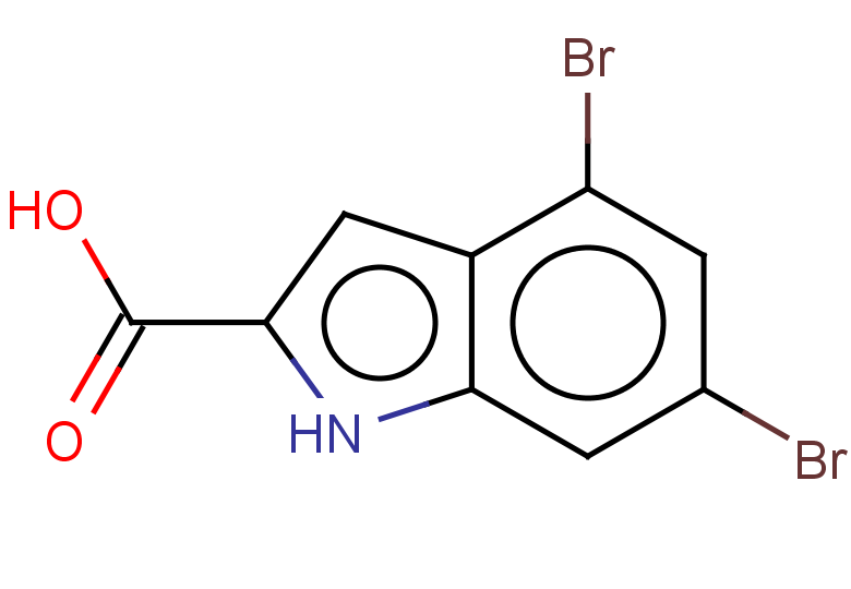 4,6-dibromo-1H-indole-2-carboxylic acid
