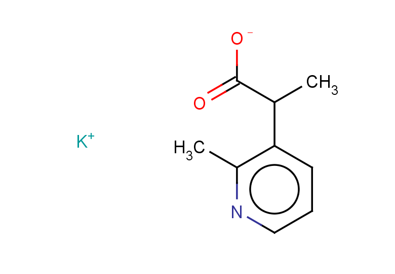 potassium 2-(2-methylpyridin-3-yl)propanoate